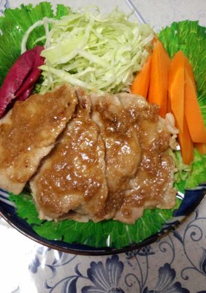我が家の豚の生姜焼き肉-レシピのメイン写真