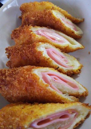 食パンでクルクルマキマキハムチーズ！-レシピのメイン写真