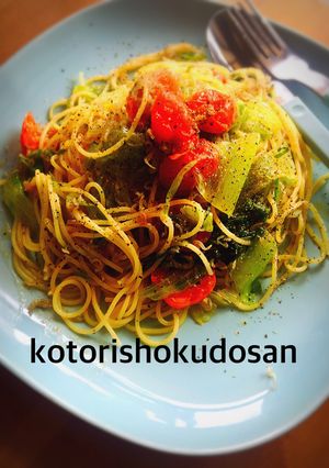 レタスシャキシャキ〜★ジャコ入りパスタ★-レシピのメイン写真