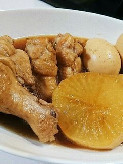簡単!手羽元大根のさっぱり煮-レシピのメイン写真