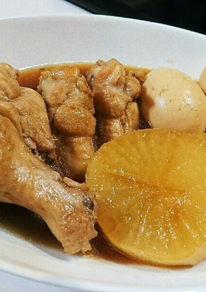簡単！手羽元大根のさっぱり煮-レシピのメイン写真