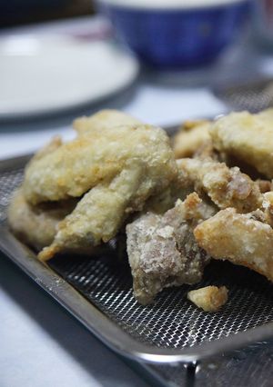 蒸し鶏から揚げついでにスープ-レシピのメイン写真