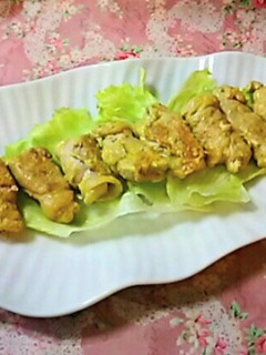 やみつきカレーマヨソースで♪蓮根の肉巻き-レシピのメイン写真