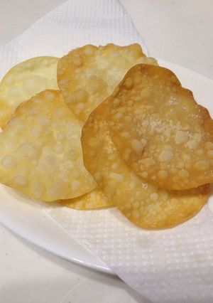 餃子の皮チップス-レシピのメイン写真