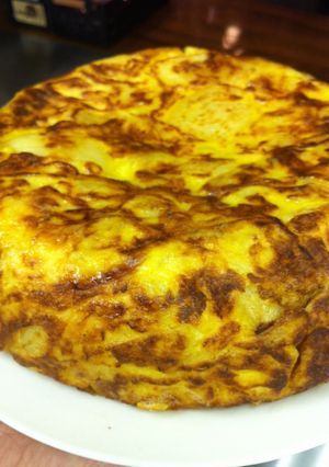 ふわふわしっとりスペインオムレツ-レシピのメイン写真