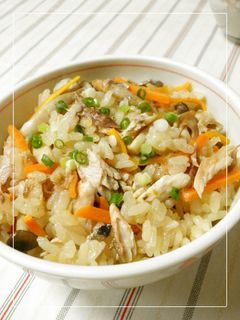 さんまの炊き込みご飯♬-レシピのメイン写真