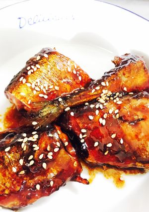 フライパンで簡単！さんまの蒲焼き-レシピのメイン写真
