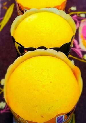 ホットケーキミックスでにんじん蒸しパン♪-レシピのメイン写真