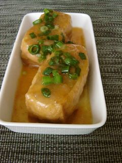 肉詰め厚揚げのやわらか煮。-レシピのメイン写真