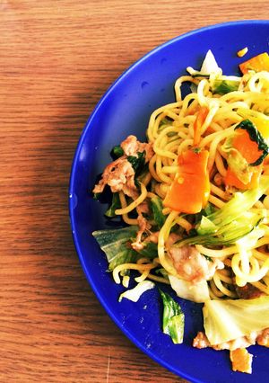 クセになる✦グリーンカレー風焼きそば-レシピのメイン写真