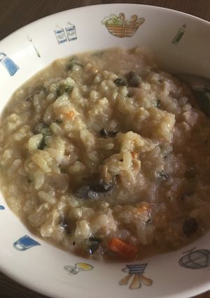 余った炊き込みご飯で雑炊！-レシピのメイン写真