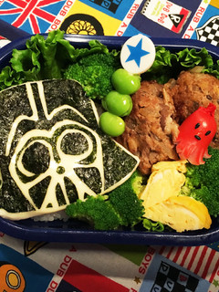 ダースベーダー キャラ弁-レシピのメイン写真