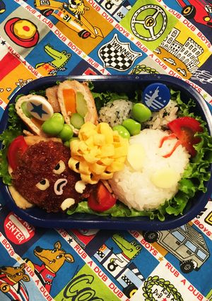 ウルトラマンメビウス ピグモン 弁当-レシピのメイン写真
