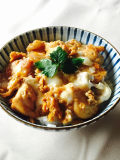 親子丼(すき焼きどんぶりのたれ)-レシピのメイン写真