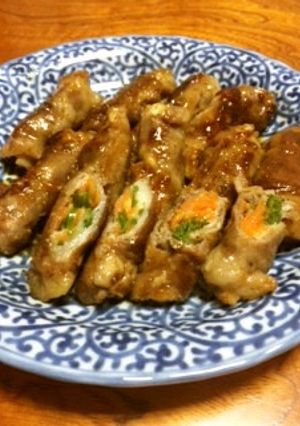 シャキシャキ野菜の肉巻-レシピのメイン写真