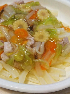 野菜あんかけうどん〈幼児食〉中華丼にも-レシピのメイン写真