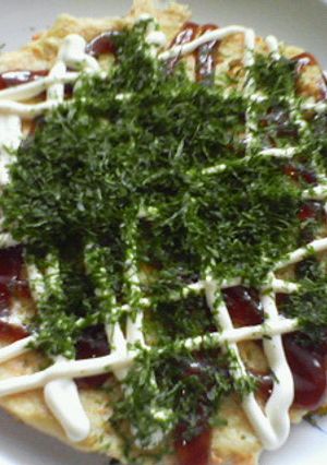 おからこんにゃく＆人参のお好み焼き-レシピのメイン写真