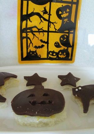 生チョコオープンサンド-レシピのメイン写真