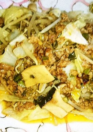 麻婆キャベツもやし-レシピのメイン写真