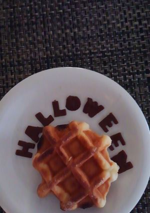 スライス生チョコで簡単文字-レシピのメイン写真
