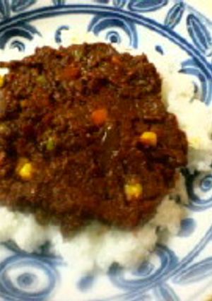 超簡単★包丁いらずのドライカレー-レシピのメイン写真