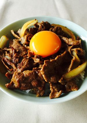牛丼（すき焼きどんぶりのたれ）-レシピのメイン写真
