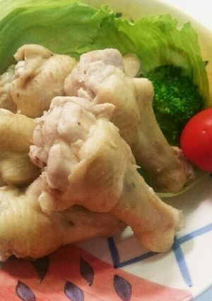 茹でるだけ！簡単美味しい手羽元^^-レシピのメイン写真