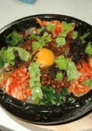 石焼納豆ビビンバ-レシピのメイン写真