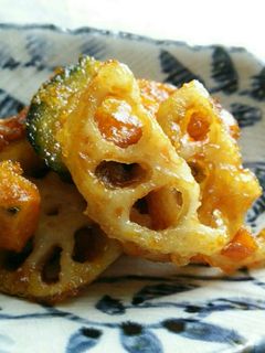 【南瓜と蓮根の大戸屋風炒め】-レシピのメイン写真
