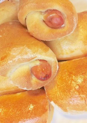 天然酵母でウィンナーパン&ツナマヨパン-レシピのメイン写真
