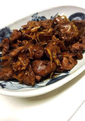 苦手なレバー克服 鶏レバーしぐれ煮-レシピのメイン写真