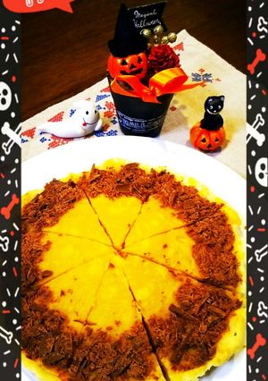 ハロウィンに☆カボチャとサツマイモタルト-レシピのメイン写真