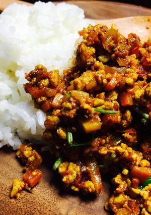お豆腐ドライカレー☆vegan-レシピのメイン写真