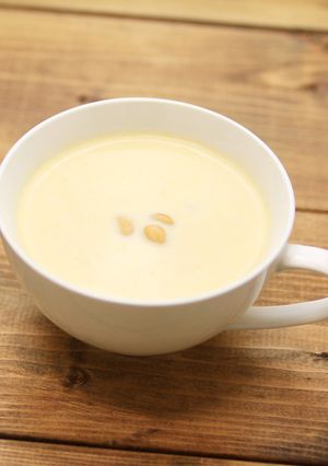 蒸し大豆のコーンスープ-レシピのメイン写真
