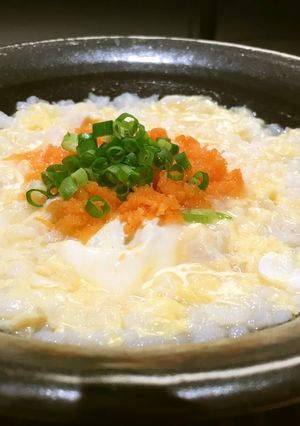 さっぱり親子雑炊みくり風-レシピのメイン写真