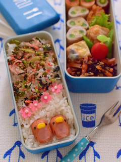 【キャラ弁】ウインナーのペンギン弁当-レシピのメイン写真