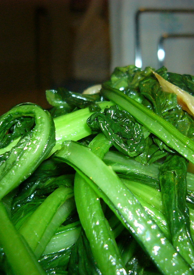お義母さんから教わった油菜の炒め物-レシピのメイン写真