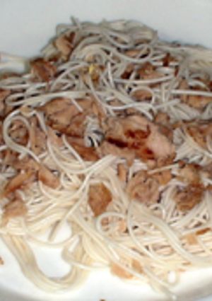ツナだけ簡単☆素麺チャンプルー-レシピのメイン写真