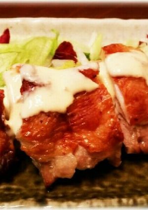 グリルチキン　ゆず胡椒マヨソースがけ-レシピのメイン写真