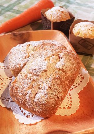★HMで簡単！にんじんケーキ★-レシピのメイン写真