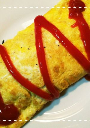 卵が破けず簡単！和風ポテトオムレツ-レシピのメイン写真