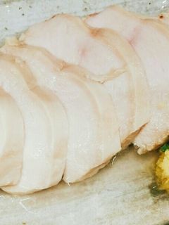 鶏むね肉で しっとりゆず胡椒塩鶏-レシピのメイン写真