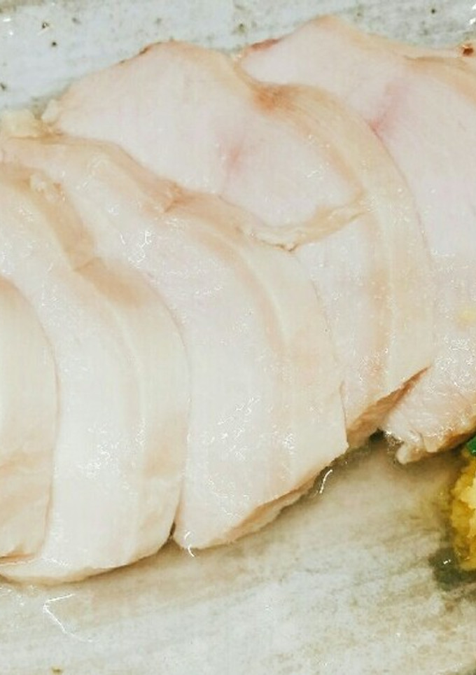 鶏むね肉で しっとりゆず胡椒塩鶏-レシピのメイン写真