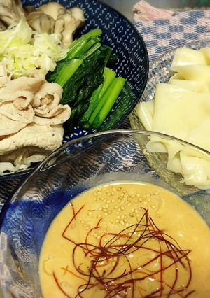 黄金比！かなり簡単！特製胡麻だれ-レシピのメイン写真