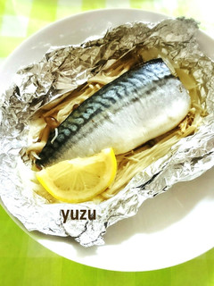 ふっくら♪簡単!塩サバのホイル焼き!-レシピのメイン写真