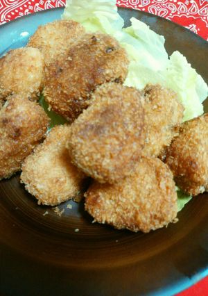 ひづき考案!梅と甘栗のすりみ揚げ-レシピのメイン写真