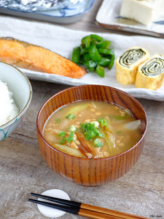 とろうま♡炒めネギの納豆汁!-レシピのメイン写真