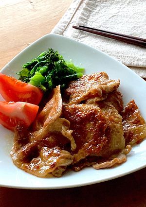 *豚肉はちみつ生姜醤油焼き*-レシピのメイン写真