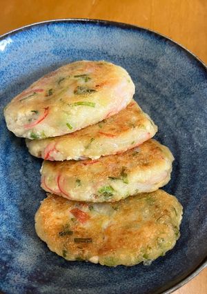 節約！ヘルシーお豆腐のふわもち焼き♪-レシピのメイン写真