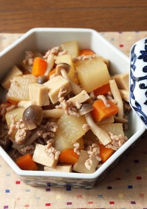 コロコロ大根と高野豆腐の常備菜-レシピのメイン写真